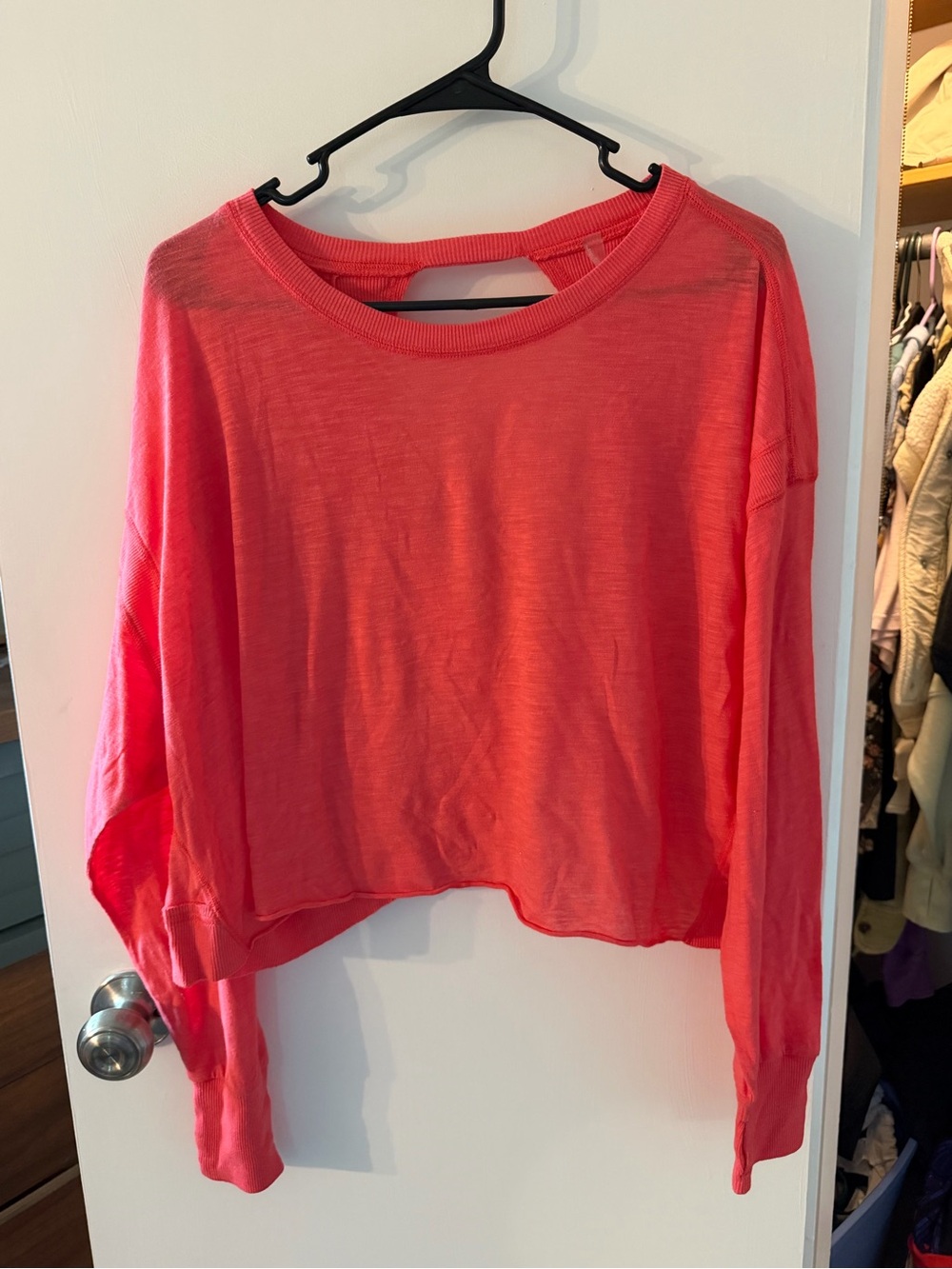 Free People Movement My Time Layer Grapefruit Size xs nwot